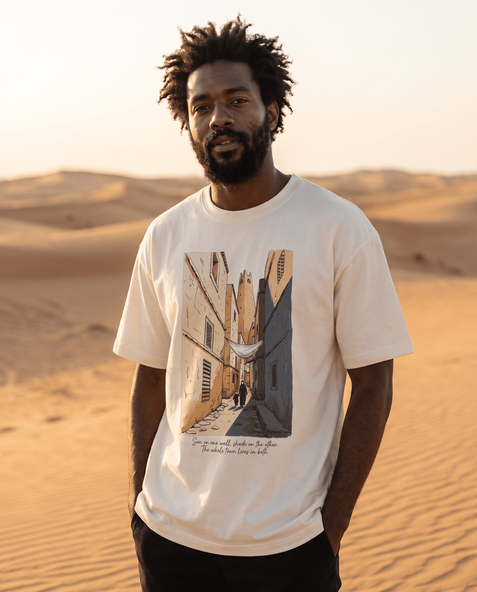 The Ghardaïa, Ombre et Lumière tee