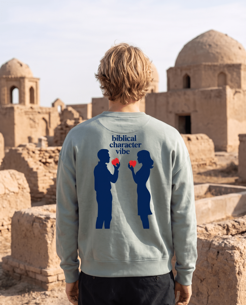 Biblical character vibe men sweatshirt